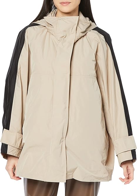 Amazon エミ Emmi Atelier ライナー付き撥水コート 13wfc レディース Beg F コート ジャケット 通販