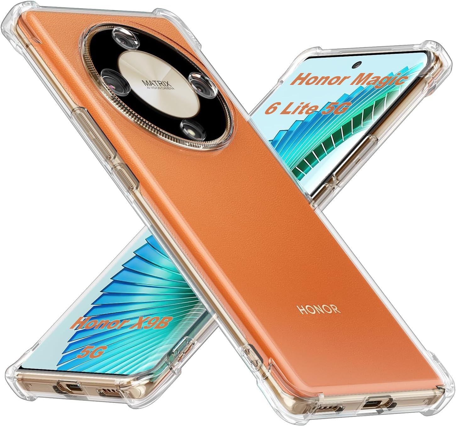 Custodia Con Collana Per Honor Magic 6 Lite 5G - TPU, Con Laccio Regolabile, Design Donna - Foto 4