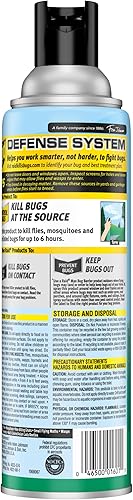 Miniatura 8 de Raid Yard Guard - Nebulizador de mosquitos, mata moscas, mosquitos, mosquitos que no pican, pequeñas polillas voladoras, avispas y avispones, 16