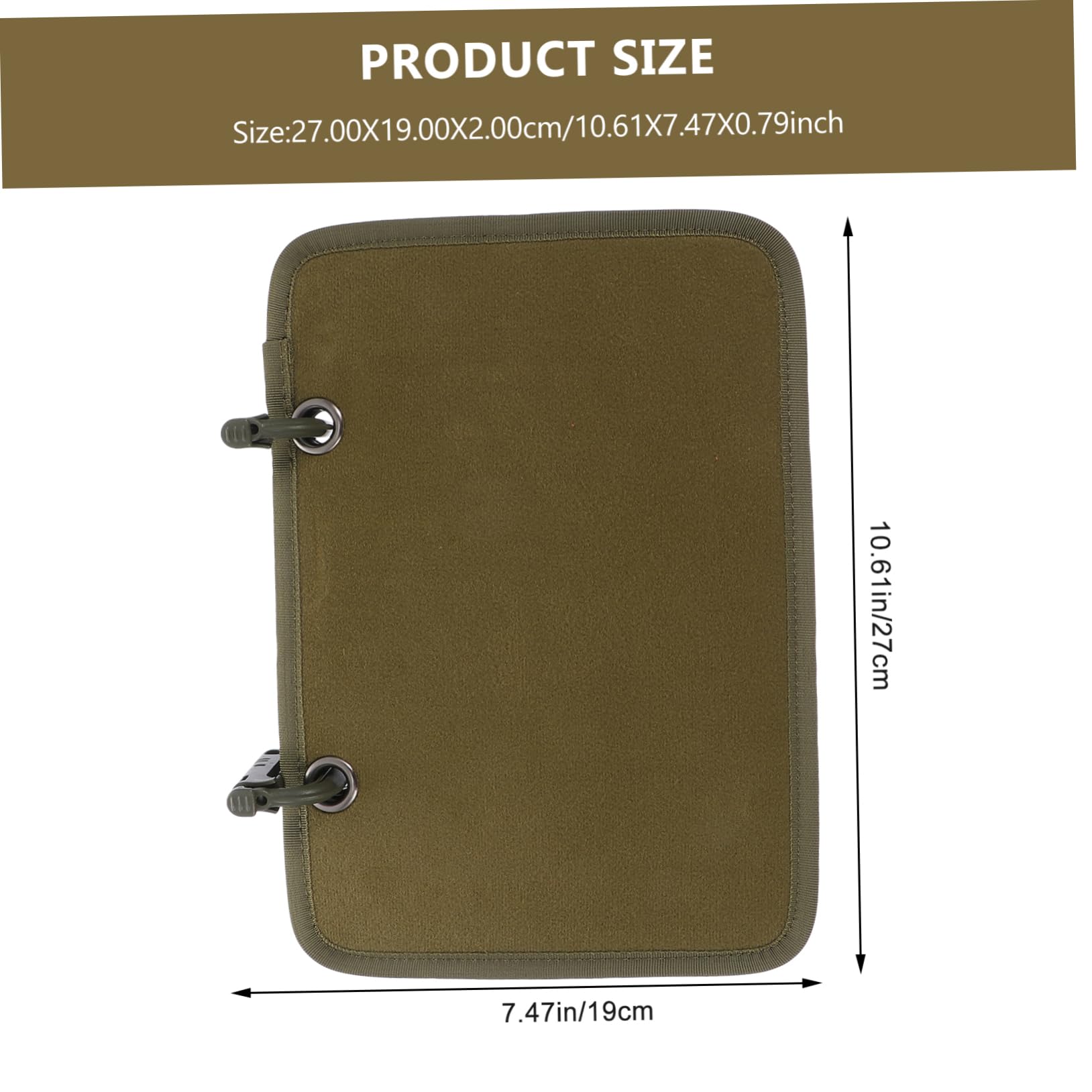 HOMSFOU Organizer Armband Storage Book Patches Holder Easy-Binding Design