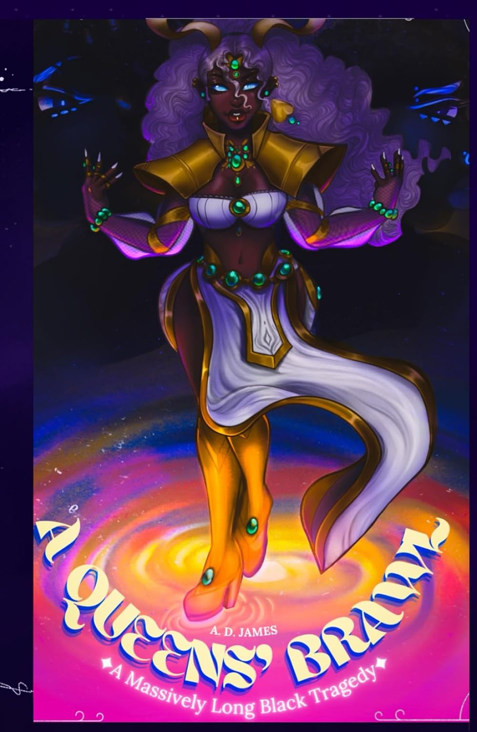 A Queens' Brawl: A Massively Long Black Tragedy      Hardcover – August 30, 2025