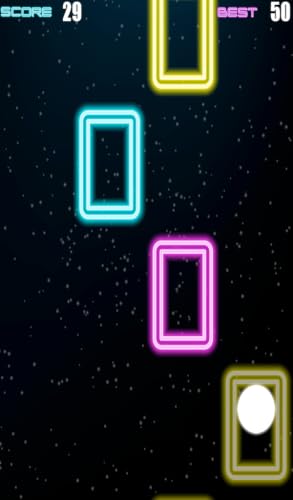 Neon Tiles Space Hop