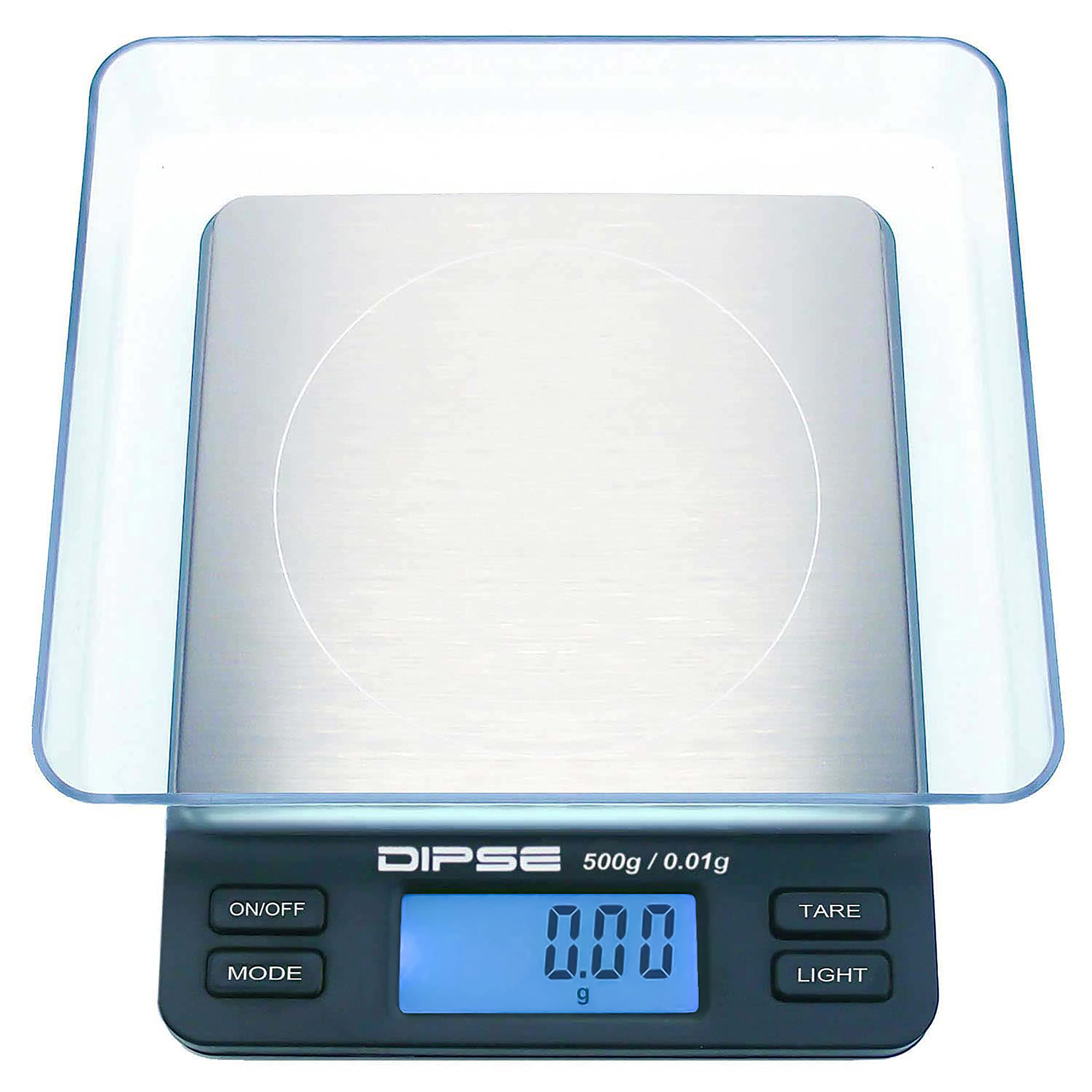 (500 g x 0,01 g) - Digital Scales TP Series, Accurate High-Precision Pocket Scales, Gold Scales with Extra-Large Weighing Surface, 500 g x 0,01 g