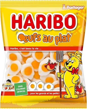 Haribo Oeufs au Plat 300 grams from France
