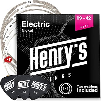 Extra Light Guitar Strings for Electric Guitar 09-42 - Pleasant on the