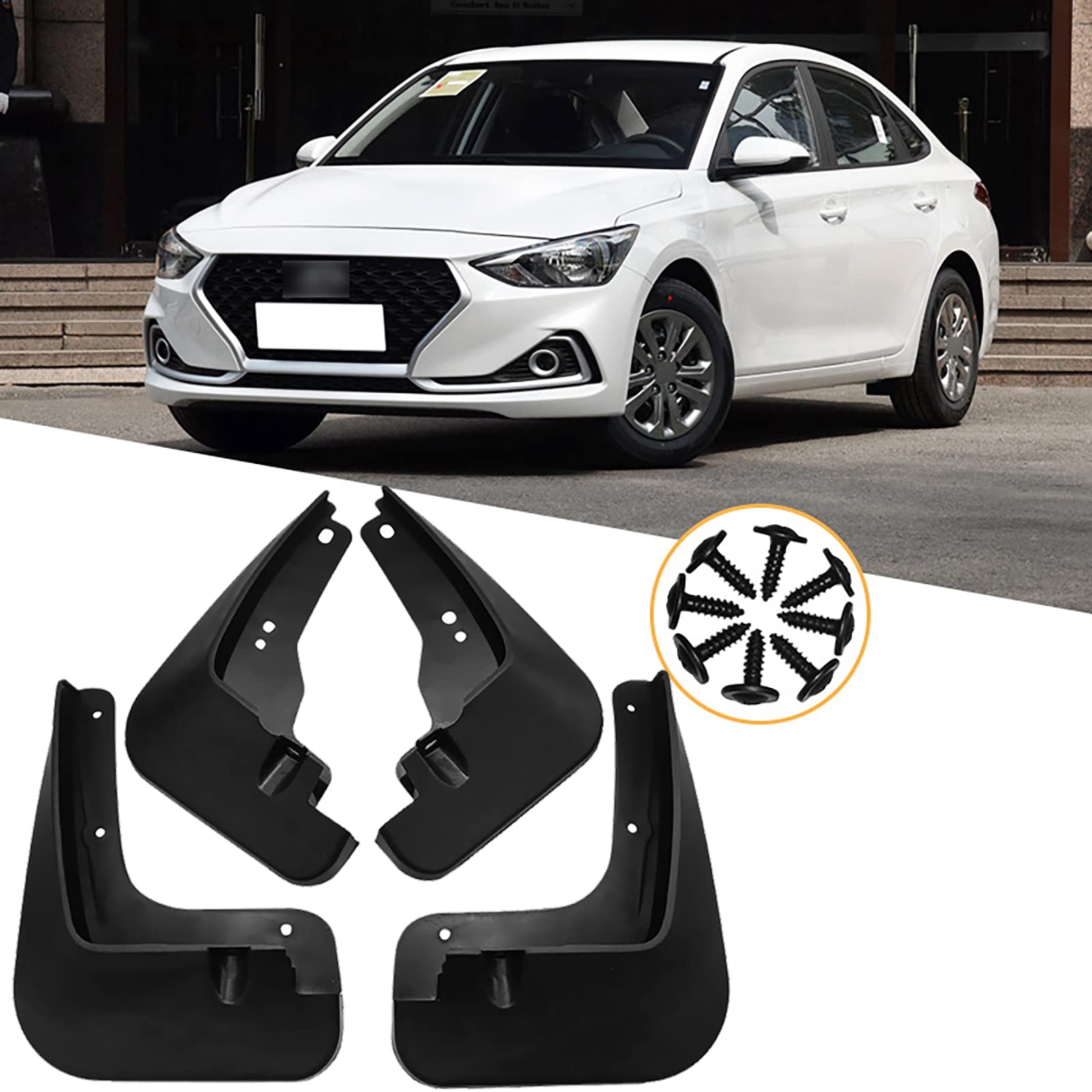 Bavettes Hyundai Celesta Évite la Boue et les Rayures Auto