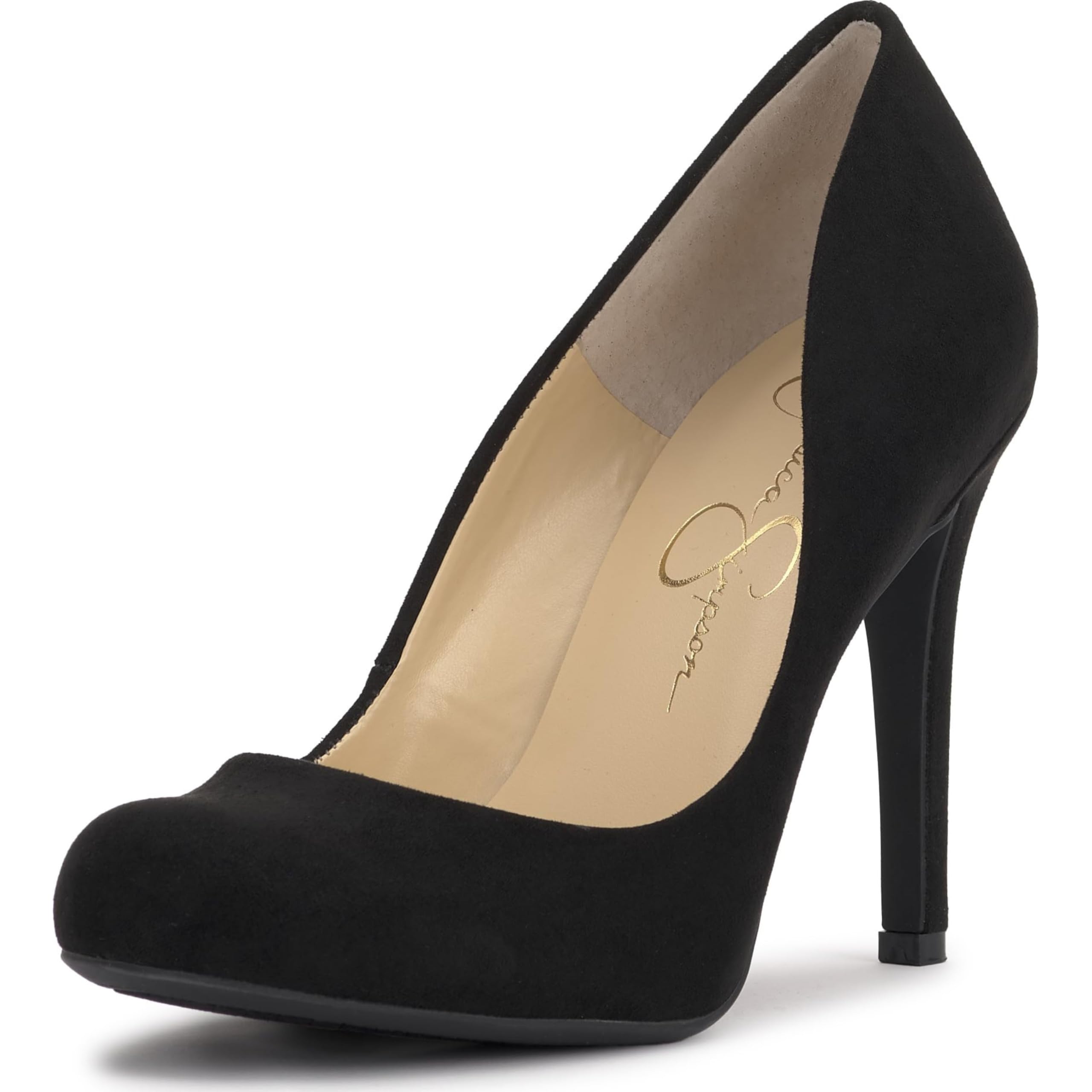 Jessica Simpson Women's Calie Classic Pump, Black, 5.5