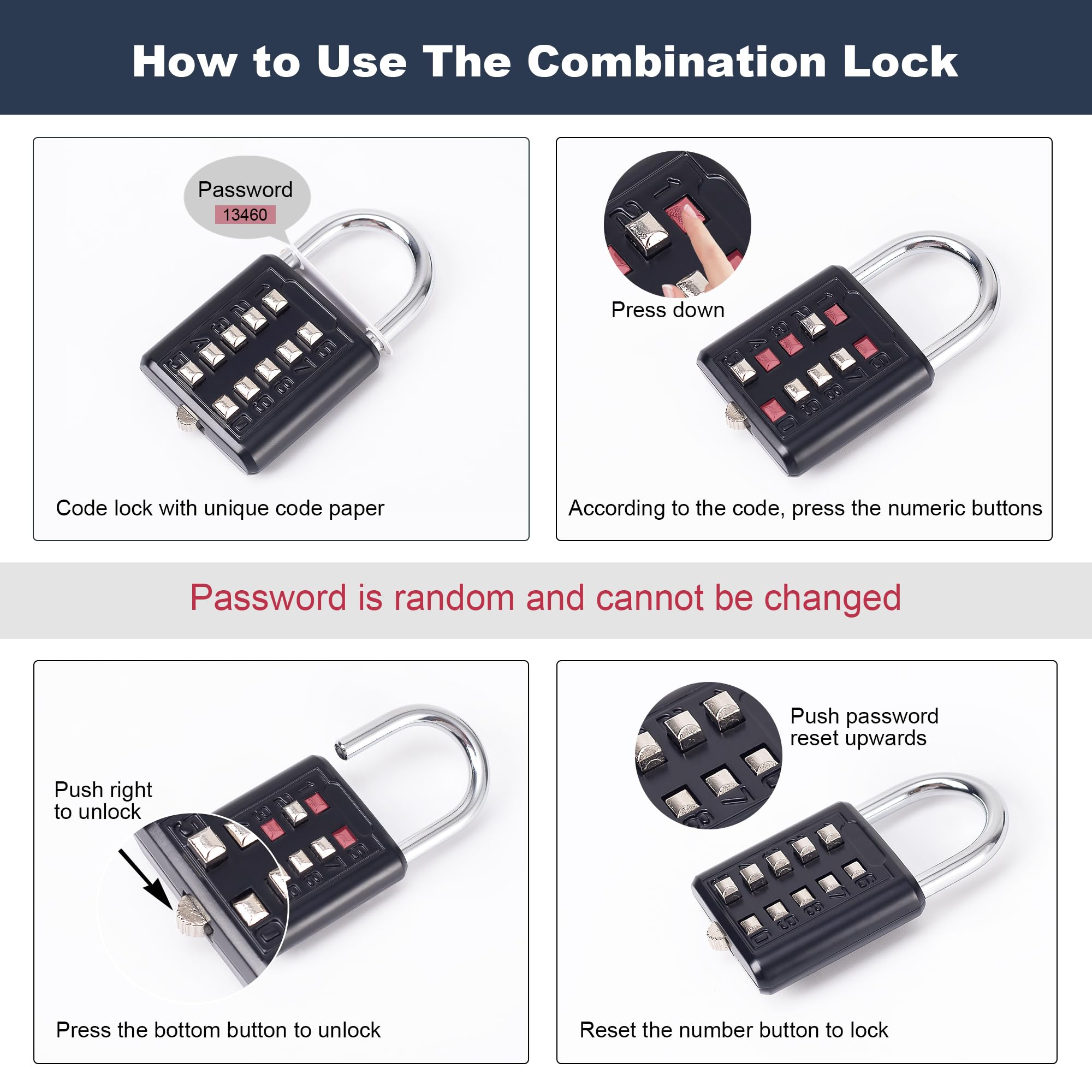 Door Knob Lockout Device - Prevent Unlocking -5