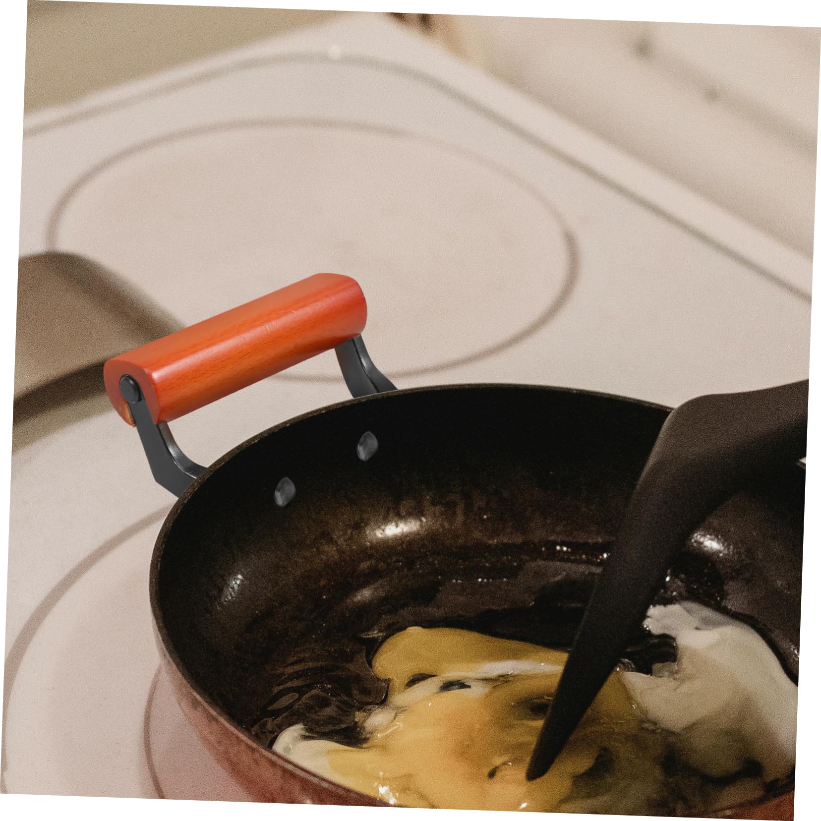 Ciieeo 4 Sätze Topfohren Pfannengriff Topfgriff Topf Ersatzteil Seitengriff Küchengerät Ersatzgriffe Für Topf Kesselgriffgriff Dampftopfteil Griff Der Dampfpfanne Hölzern 2 Stück * 4