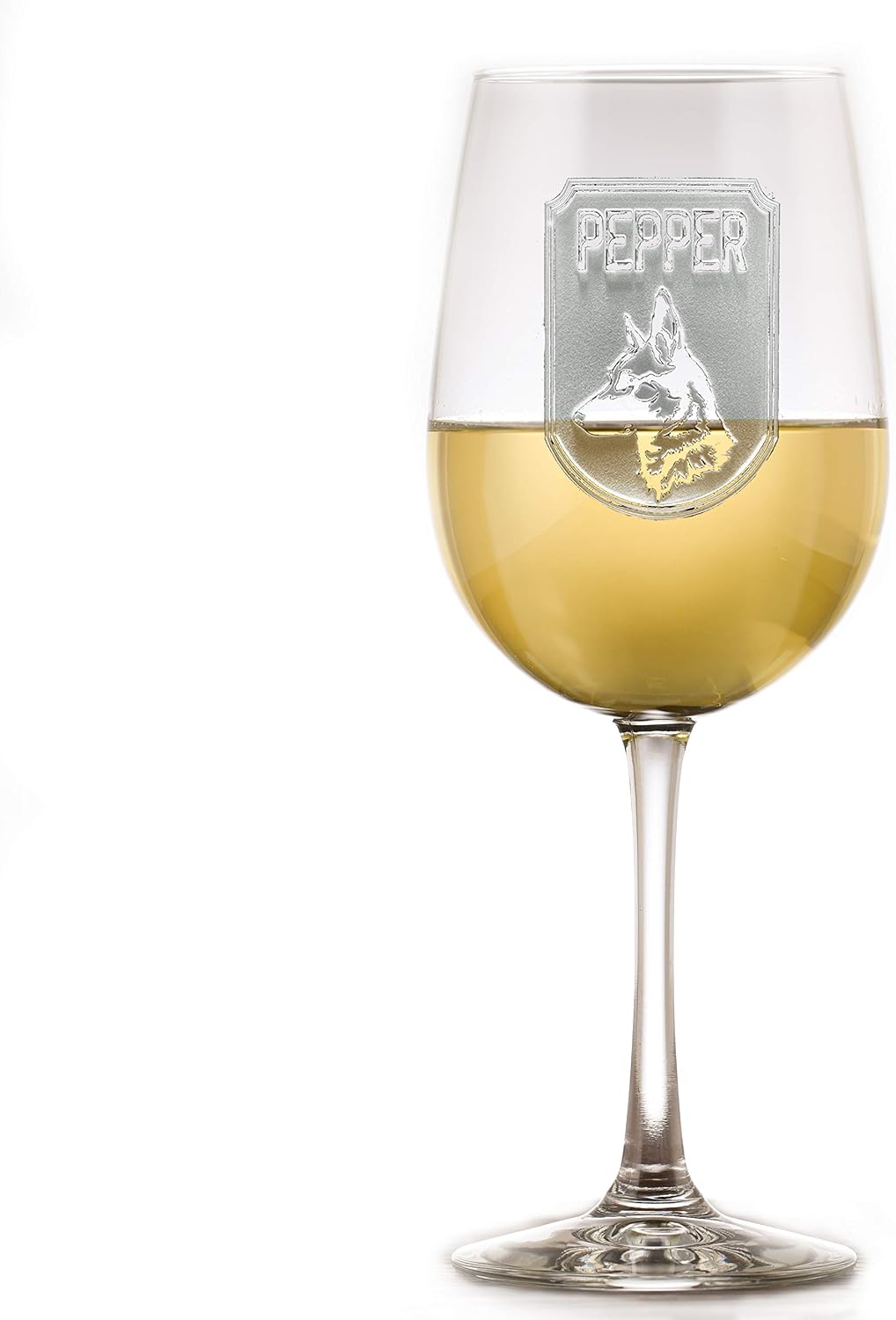 Man'S Best Friend Pet Lover Gift, Personalized Dog Breed Wine Glass (Set Of 4)