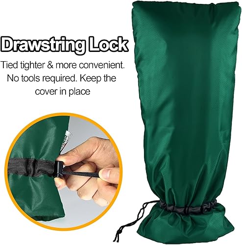 Vista 20 de Cubierta extendida para grifo de exterior para parque de caravanas, aislamiento Thinsulate 3M, protector de congelación para invierno y verano, 35