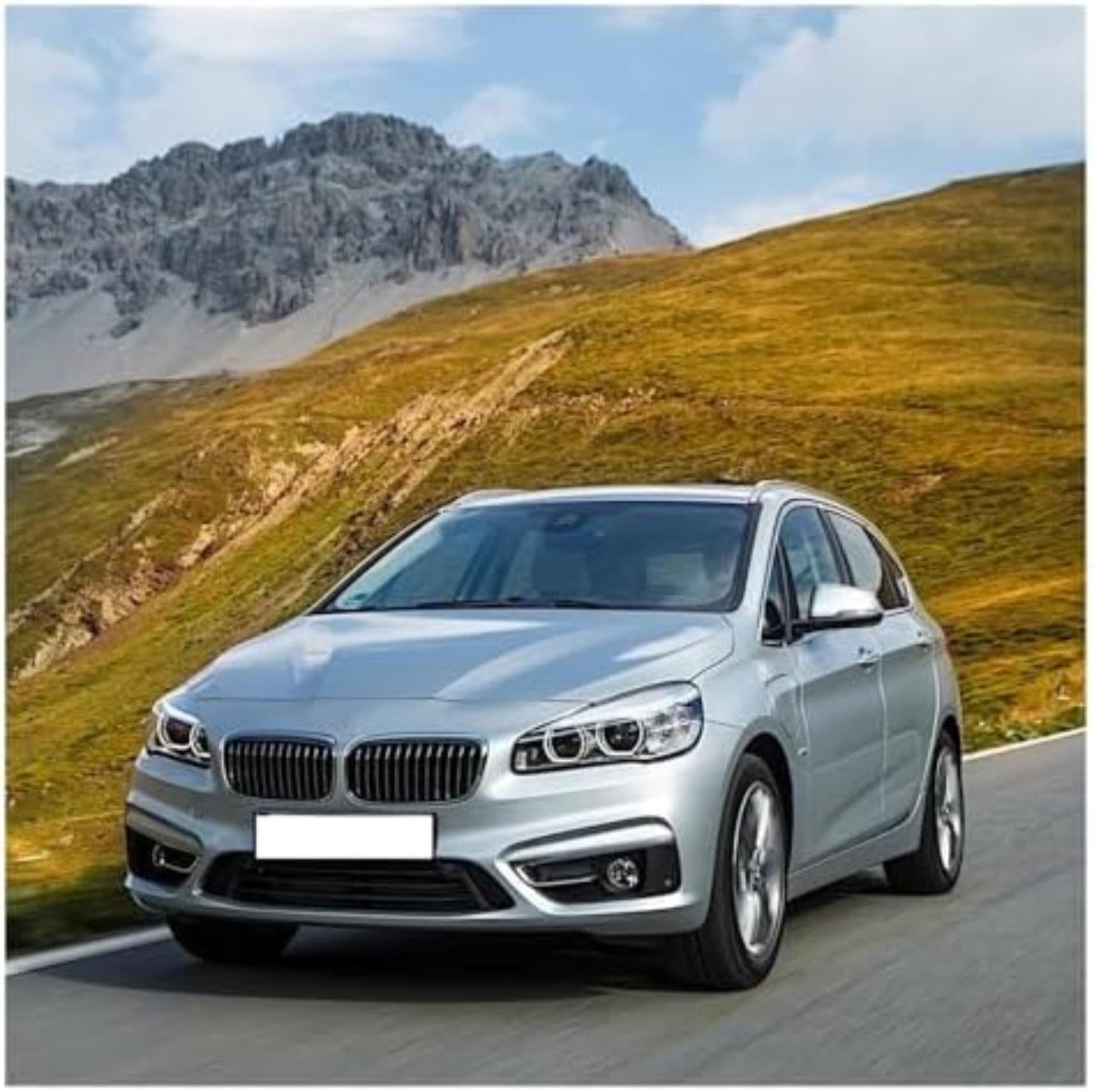 Osłona lusterka, dla Bmw F45 F46 2 Series 2014-2018 Błyszczące czarne osłony tylne Skrzydło Lusterko wsteczne roweru Lusterko wsteczne roweru