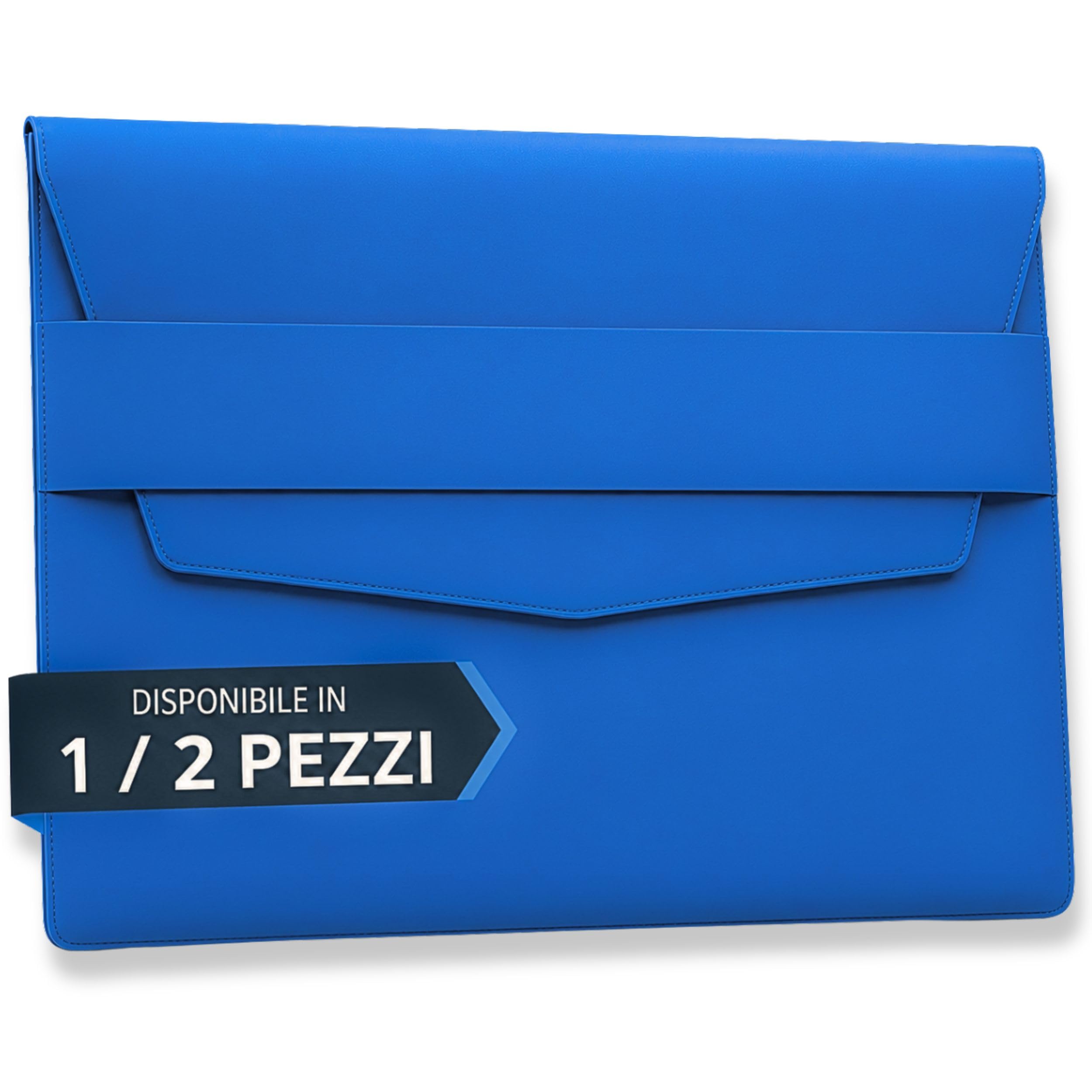 STALIVA 2 Pezzi Porta Documenti Auto Moto, Porta Libretto Auto e Assicurazione, Cartellina Portadocumenti da Viaggio Bluette