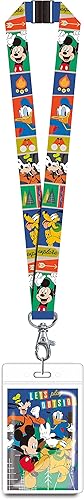 Miniatura 1 de Disney 85927 Mickey & Gang Lanyard - Juguetes novedosos y de diversiones, azul, 3 pulgadas