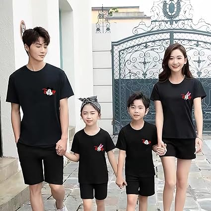 Amazon Q1 33 カップルt Shirt 親子服 ディズニー ペアルックtシャツ ミッキー ミニー マウス 半袖 シンプル カジュアル 結婚お祝い 恋人 綿100 Tシャツ カットソー 通販