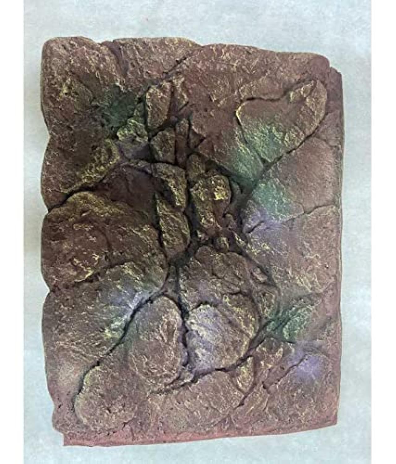 Yusee Aquarium PU 3D Rock Stone Backscreen Dimension - 60x45x4 cm