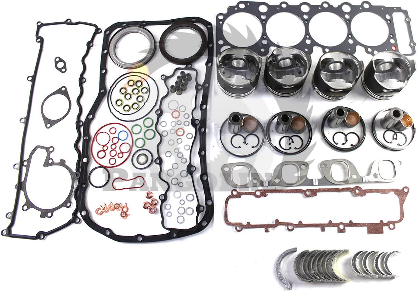 PANGOLIN 4HG1 4HG1T Engine Rebuild Kit for Isuzu Engine 4.6L NPR NPR300 Truck 5-87813-954-0 Aftermarket Parts