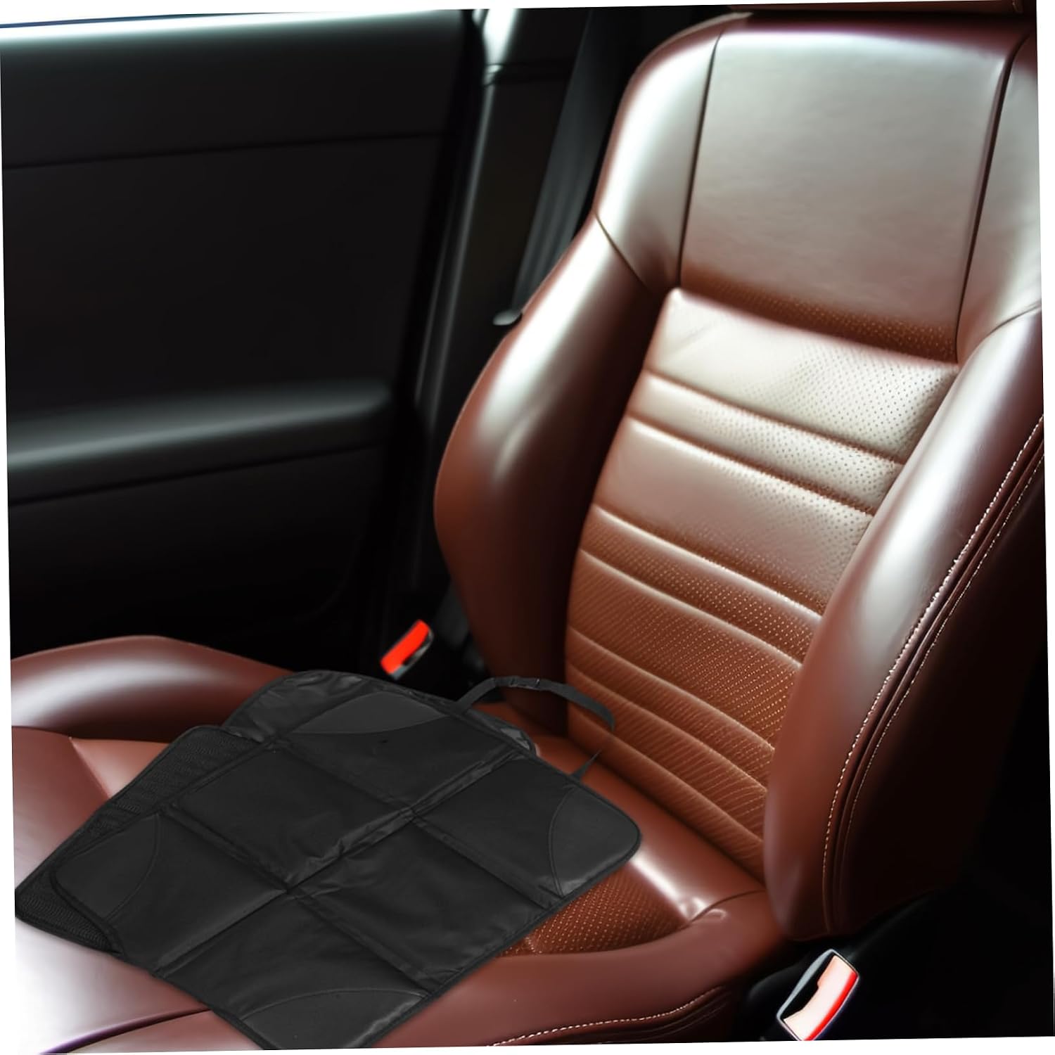 Car Seat Protector Portable Non- Automotive Seat Cover for Cars Protects Against Dirt and Spills Easy to Install and Fits Vehicle Models Patches