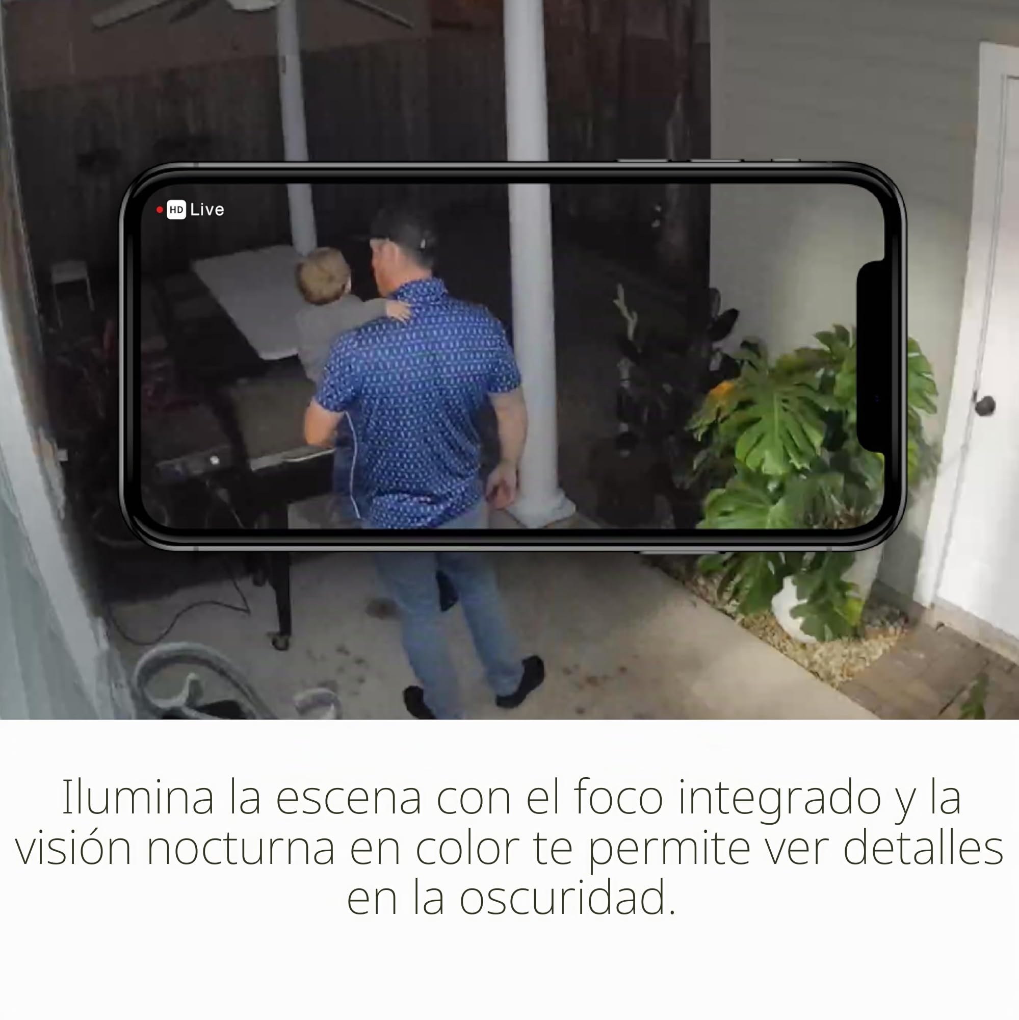 Cámaras de seguridad Arlo Essential inalámbricas para exteriores 2K (2ª generación, lanzamiento 2023) - Alimentación por batería, reconocimiento de personas, detección de paquetes, vista previa