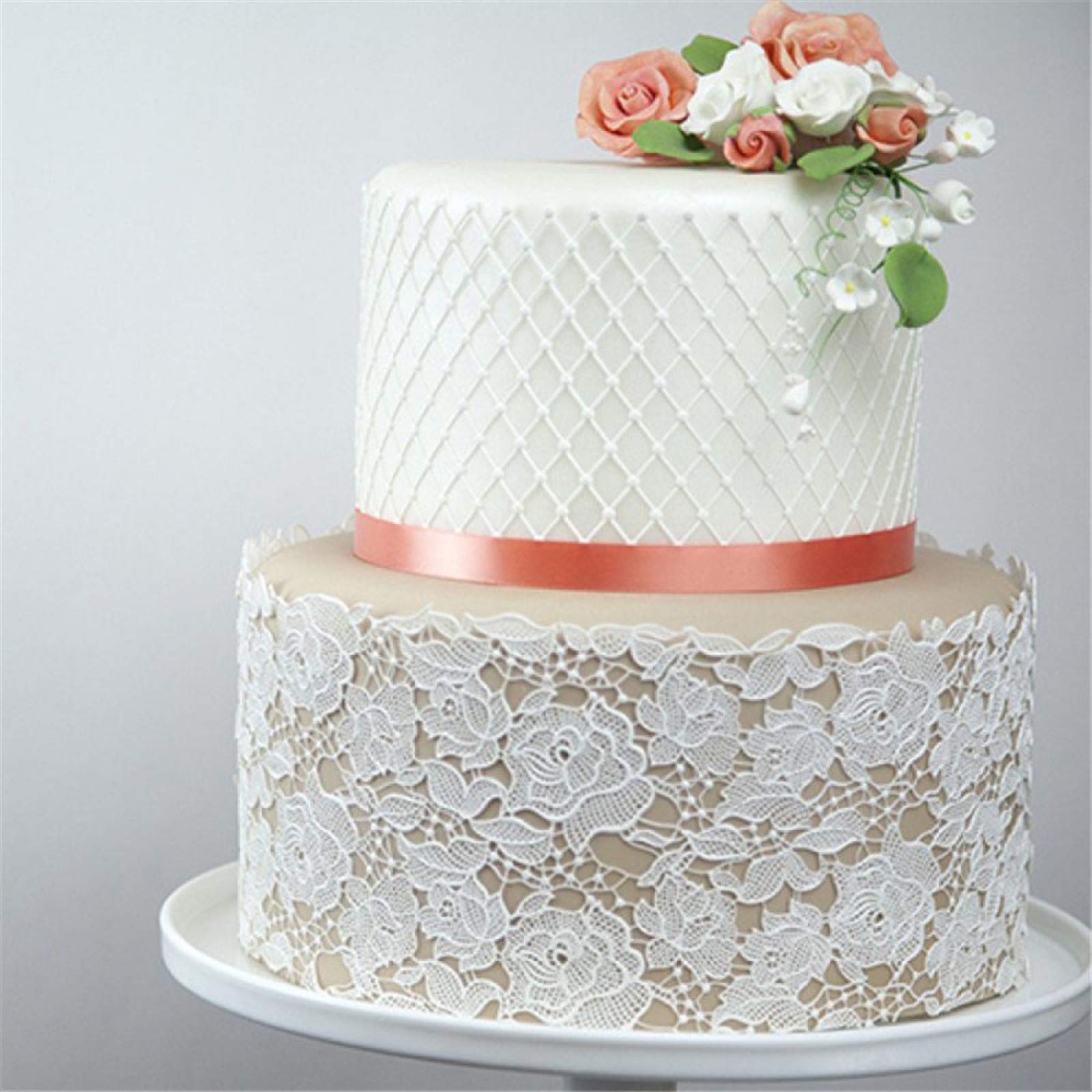 Moule À Fondant Bordure De Gâteau, Bordure De Gâteau En Relief Baroque Moule À Fondant Bordure De Gâteau, Bordure De Gâteau En Relief Baroque