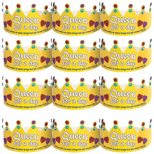 Fun Express Queen for a Day Blessed Mom Crown Craft