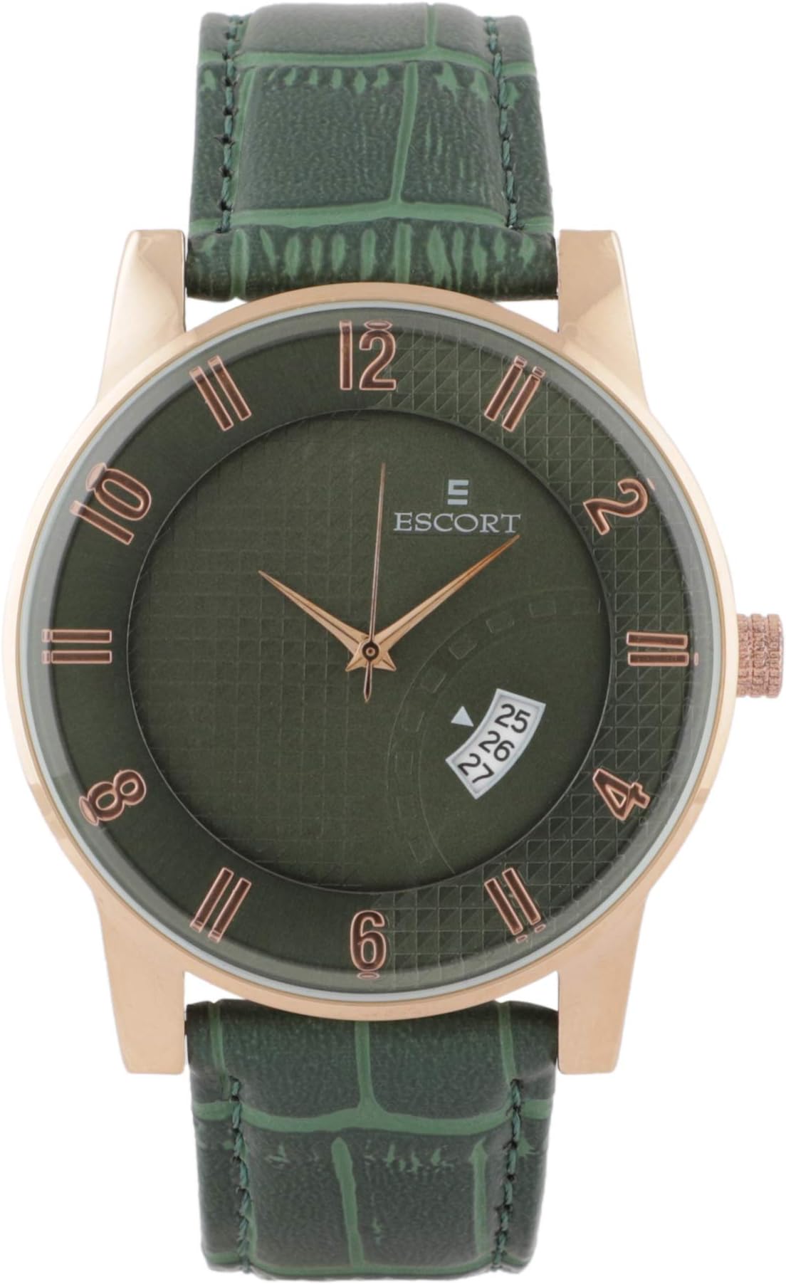 Escort Analog Green Dial Men's Watch-E 1800-1002 RGL.16