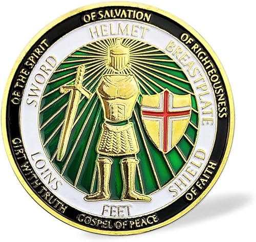 Miniatura 2 de Ponte toda la armadura de Dios monedas de desafío (Efesios 611-13)