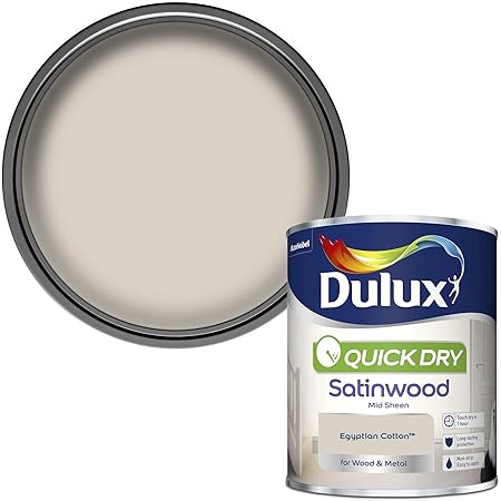 Dulux 330675 Retail Quick Dry Eggshell Colours Natural Calico 750 Ml Amazon Co Uk Diy Tools