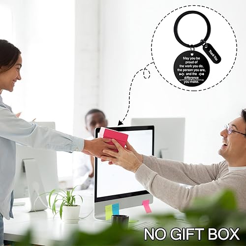 Miniatura 6 de Rtteri 24 llaveros de agradecimiento a granel para compañeros de trabajo, regalos de agradecimiento para mujeres y hombres, maestros Be Proud of the