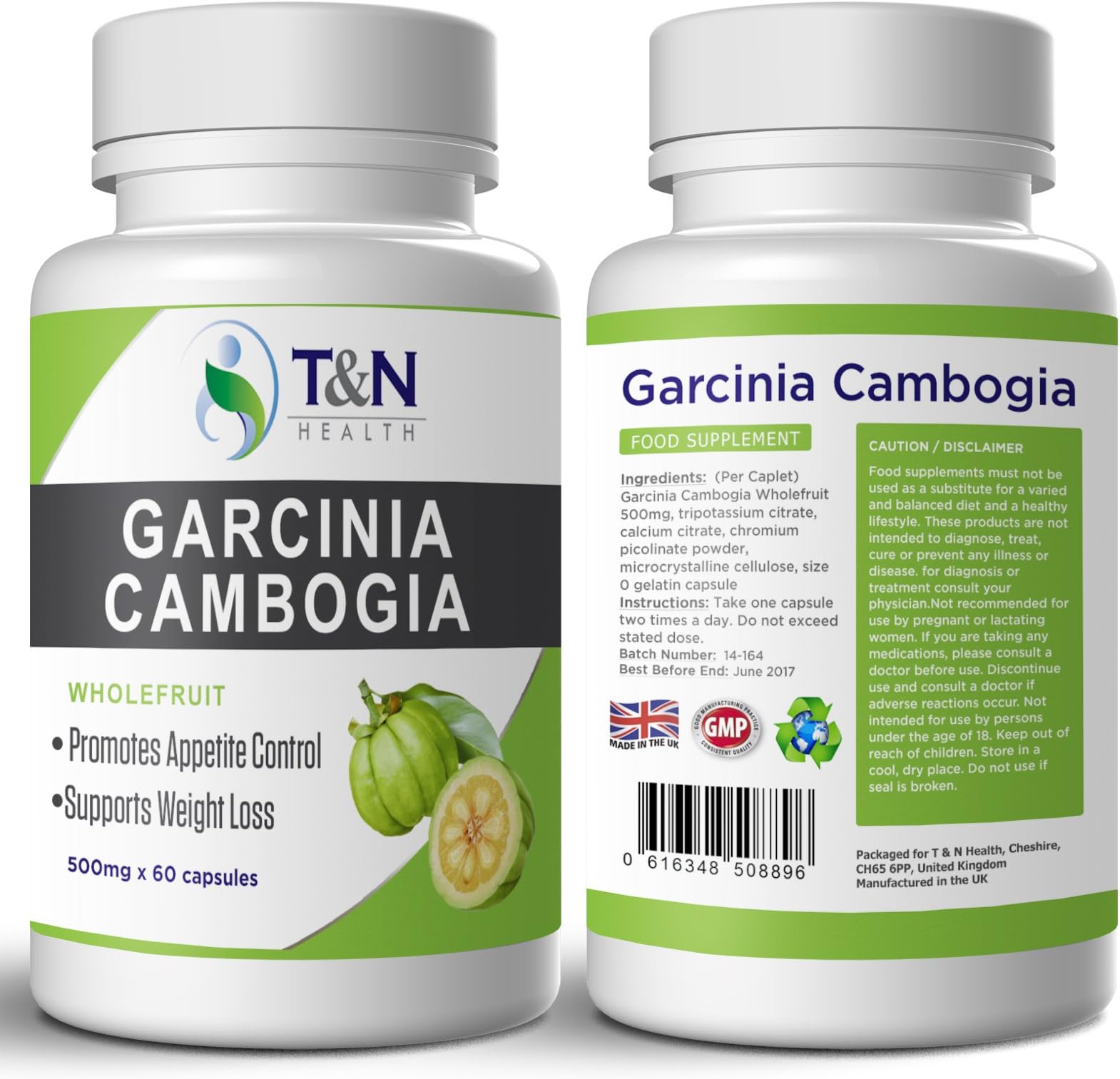 Garcinia Cambogia Weight Loss Capsules - Best Slimming Pills for Women with 100% Satisfaction Guarantee - Lose Weight in a Month with Our 30 Day Supply