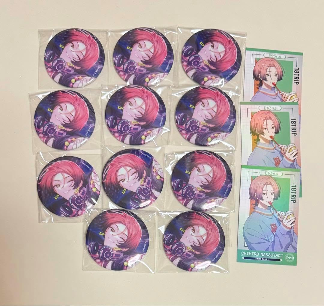 夏焼千弥 キャラバッジ vol.6 18TRIP エイトリ 18TRIP エイトリ 夏焼千