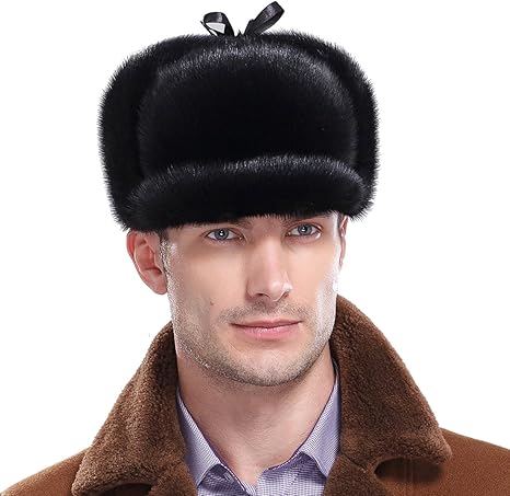 【新品】ミンク 帽子 (リアルファー) Amazon | [ANMIDA] アンミダ ミンクファー 帽子 ミンクハット リアル