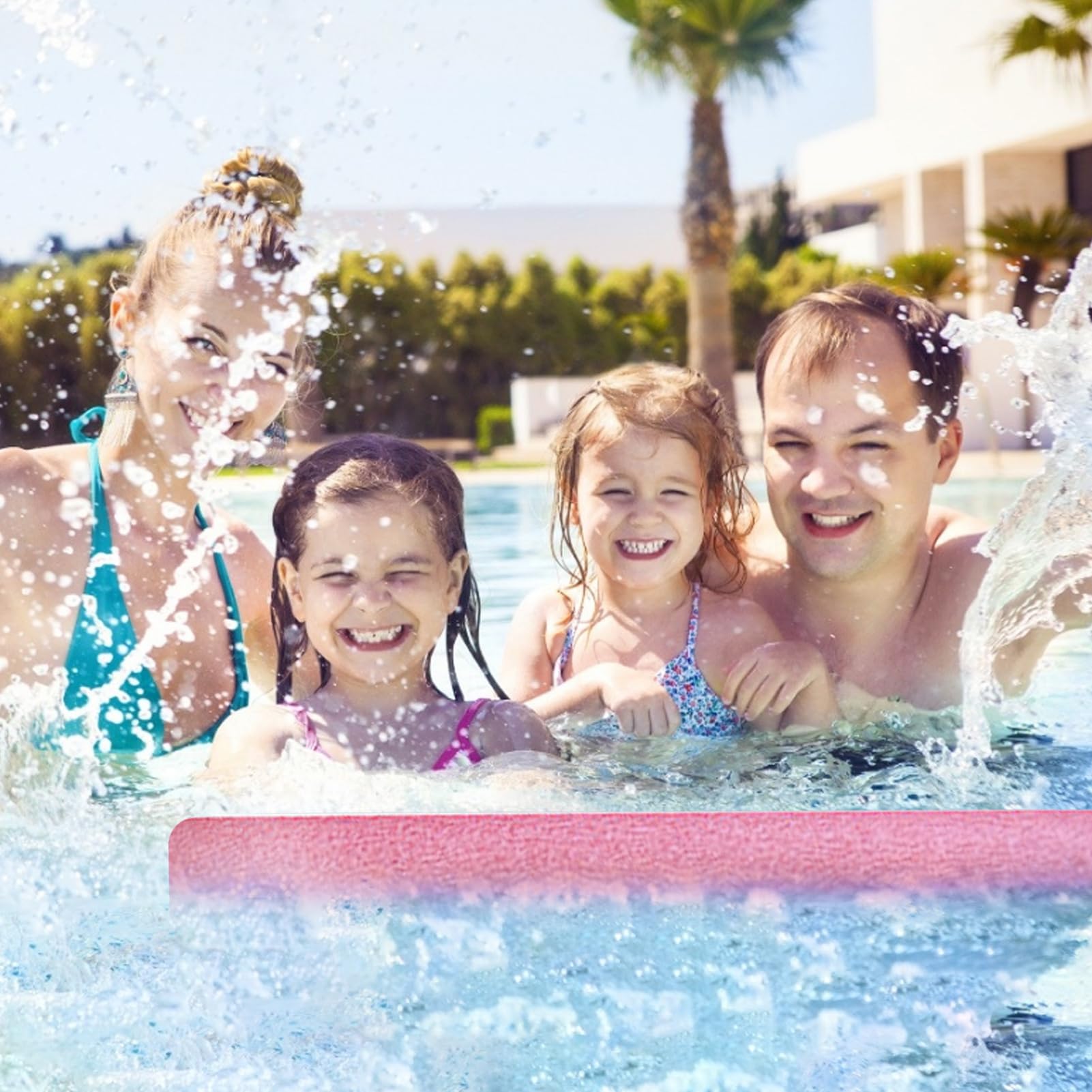Schwimmbadnudeln | Schaumstoff-Wassernudeln für Pool | hohl, 152,4 cm lang, weicher Auftriebsstab für Familie, Spaß, See, schwimmend, Freizeit, Entspannung, Fluss, Erwachsene, Wasserspiel, Strand