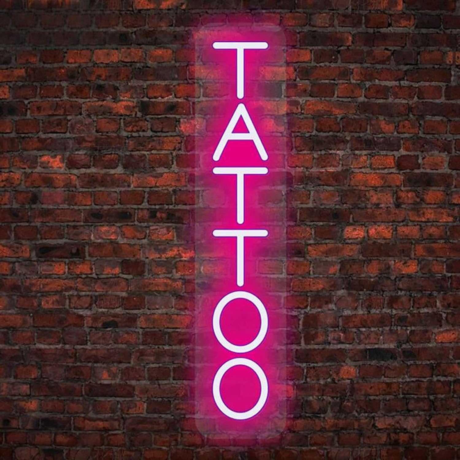 Tattoo LED Neon Sign for Wall Decor USB Adjustable Brightness Living Room Bars Pub Club Gatherings Art Wall Decor
