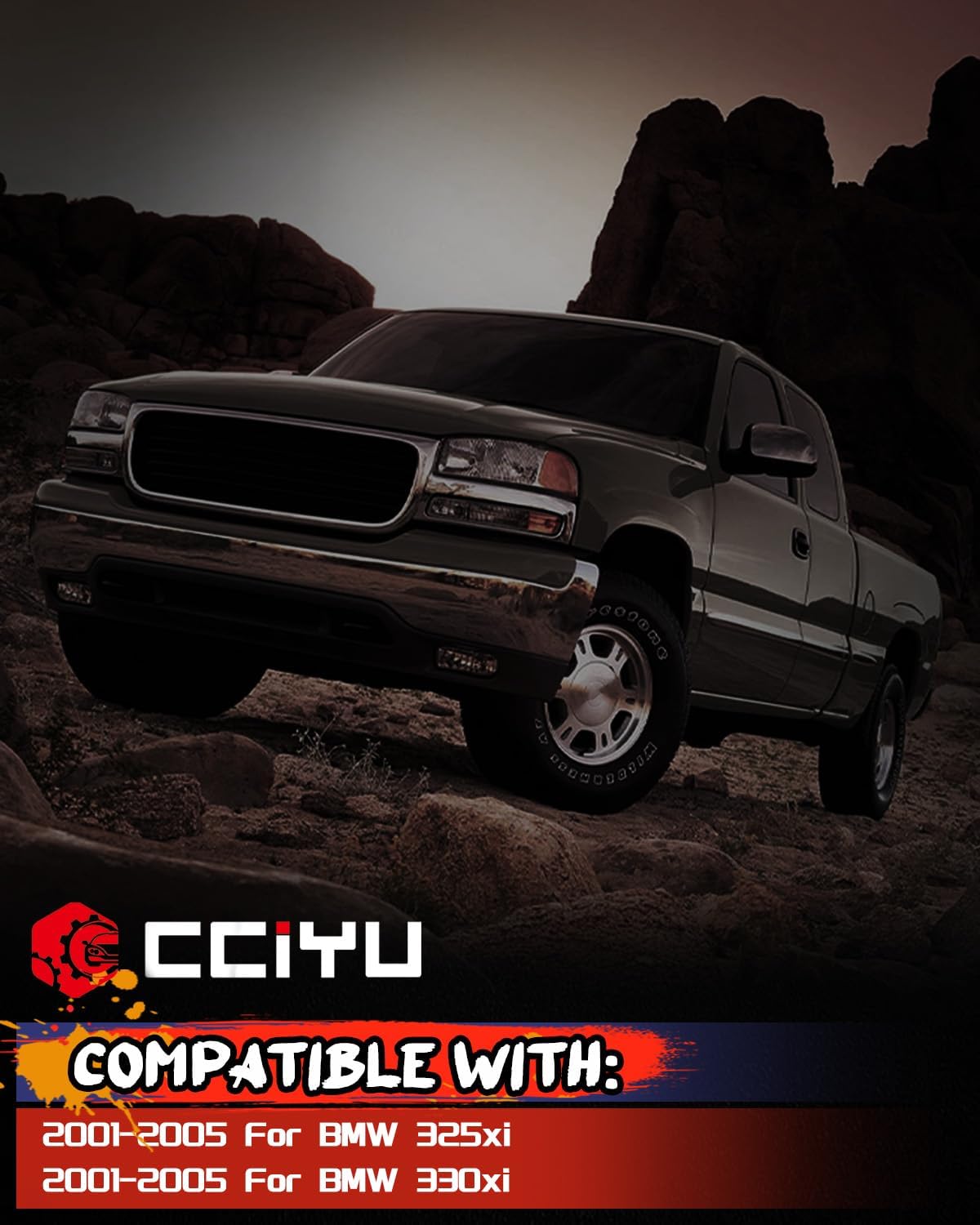 cciyu Master Power Window Switch ‎901-525 Front Driver Side Window Control Switch Fit 2001-2005 for BMW 325xi, 2001-2005 for BMW 330xi