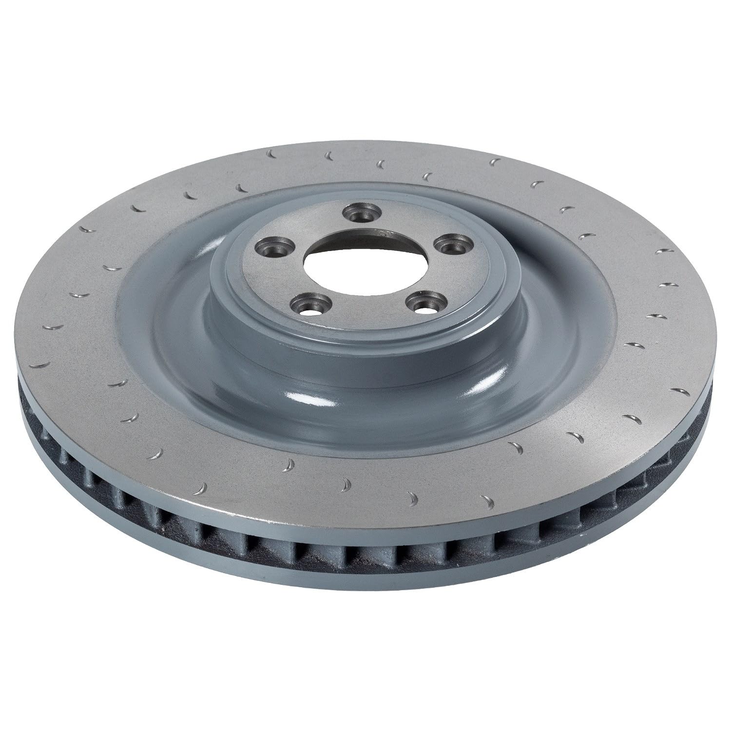 Brake Disc Single Vented fits JAGUAR XKR X150 5.0 Front Right 09 to 14 400mm New