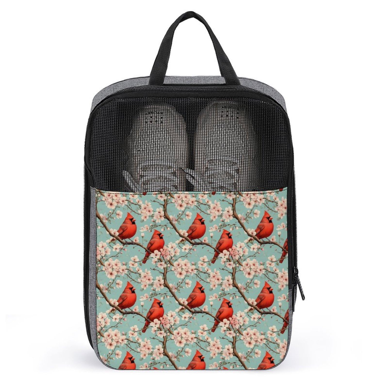 Sac à chaussures de golf et voyage rouge cardinal pour valise - 7