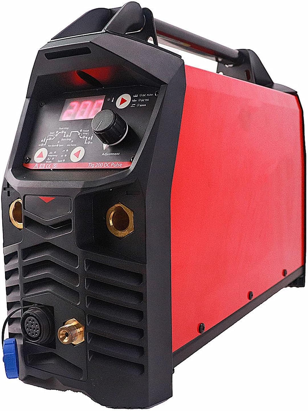 Welder TIG 200A Pulse Welding Machine Hot Start HF Ignition Anti Stick Arc Force CE IGBT Inverter MMA TIG Welder Zeenyi