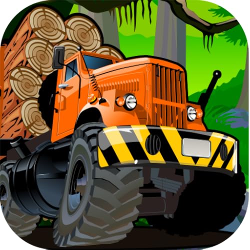 Ultimate logging truck driving games free: Kids free activity dump car racing