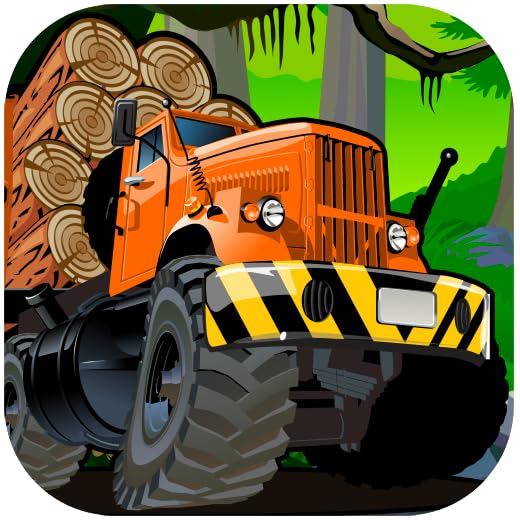 Ultimate logging truck driving games free: Kids free activity dump car racing