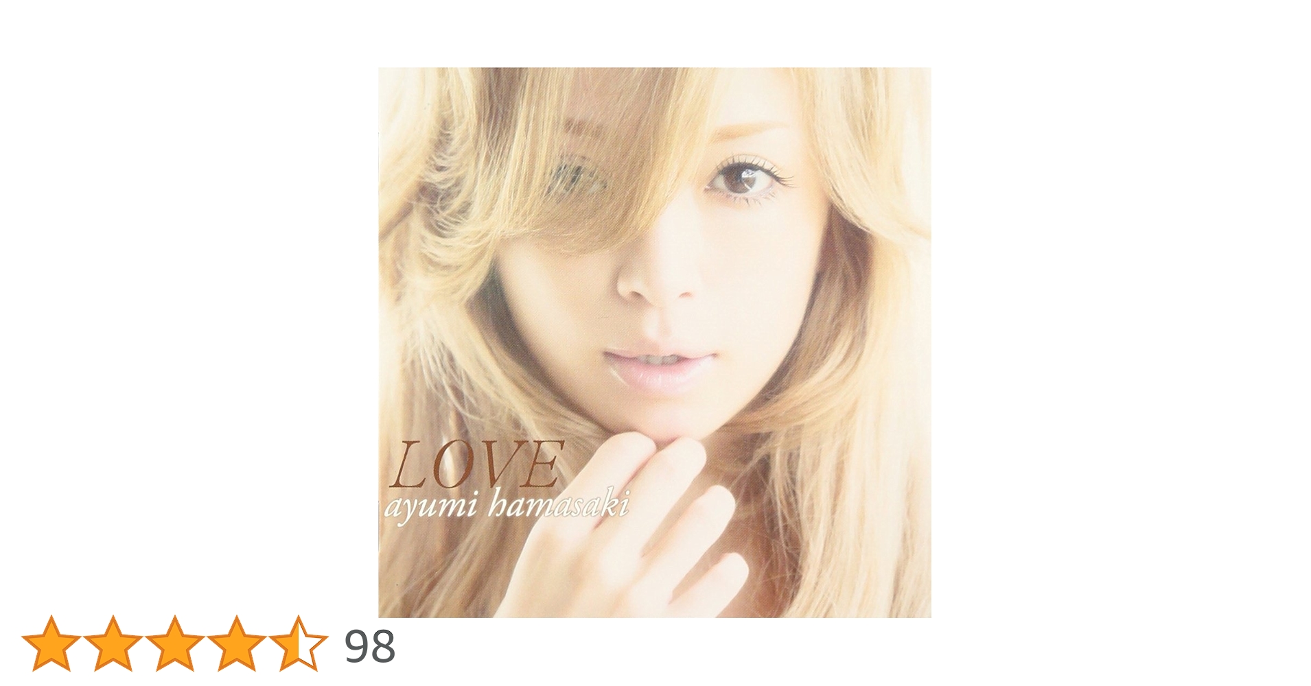 サイン入り浜崎あゆみ LOVE ミニアルバム 71bJEgo5ujL.jpg_BO30,255,255,