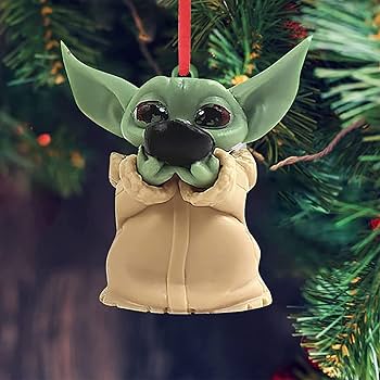 Yoda christmas ornament Clearance