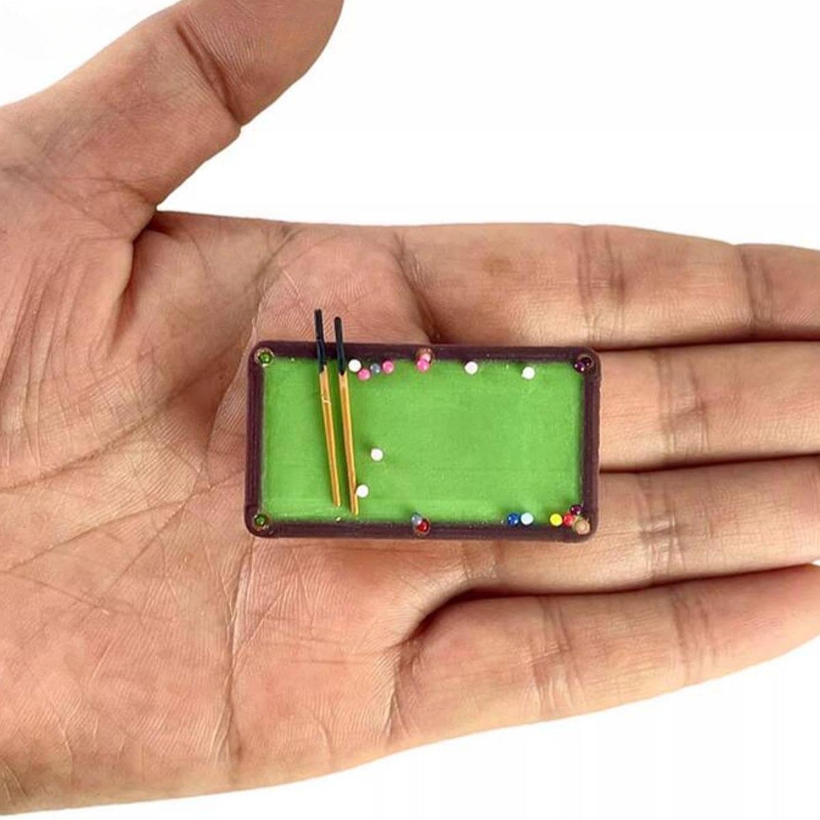 21 in. Mini Pool Tabletop Game