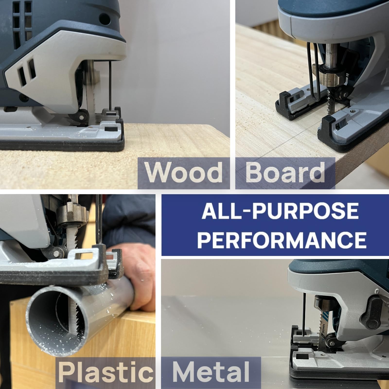 20 Jigsaw Blades - Wood, Plastic, Metal Cutting -5