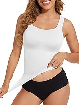Joyshaper Débardeur Femme Gainant Ventre Plat Gaine Hauts Sculptants Femmes Body Shaper Tank Top Haut Sculptant Sans Manches Camisole Minceur