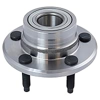 Vista 262 de TRQ Juego de 2 rodamientos de rueda trasera y conjunto de cubo con sensor ABS compatible con Ford Transit Connect 2014-2018