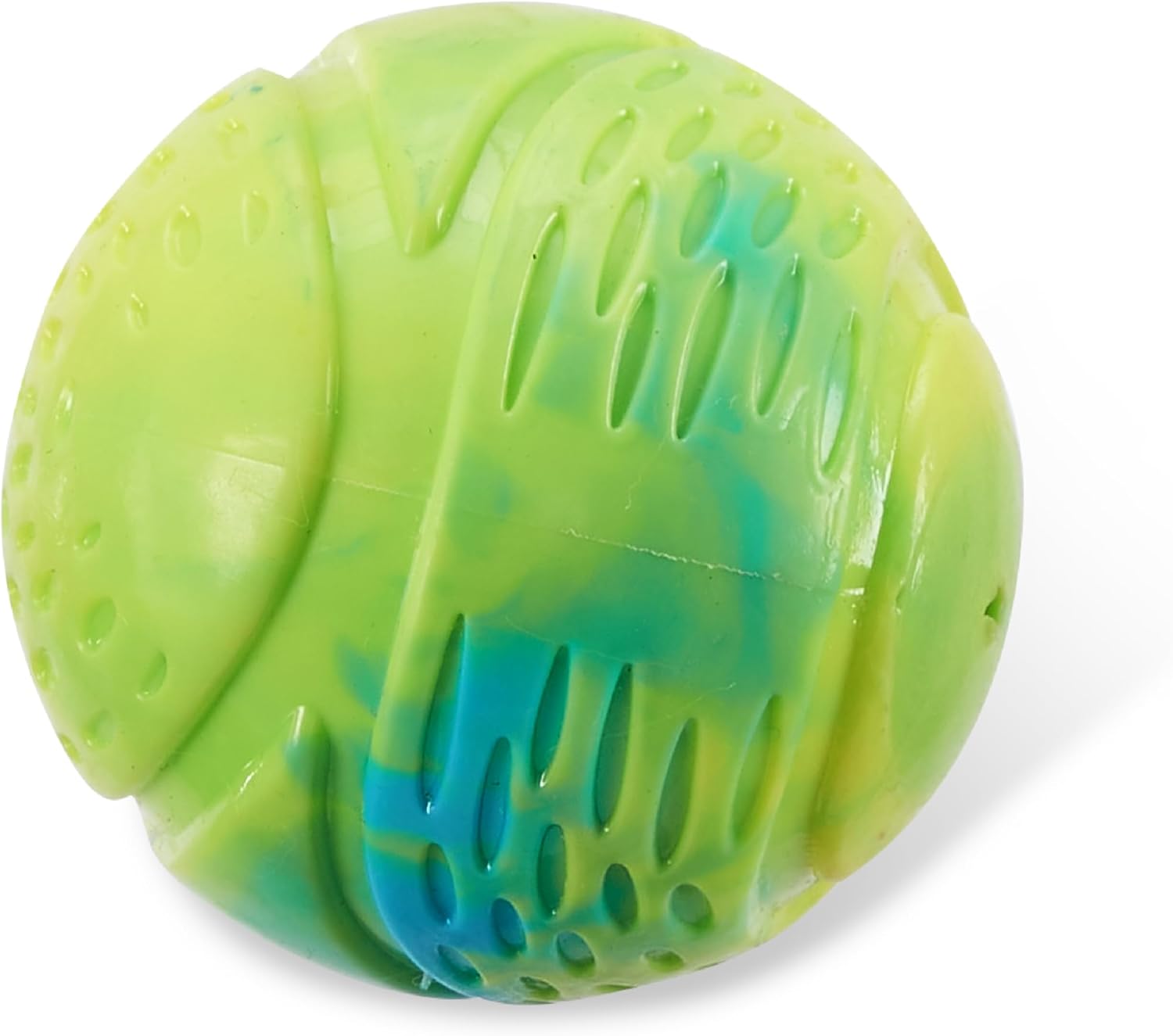 Petstages Grunt N’ Punt Tennis Ball – Fetch Ball Dog Toy, Multi