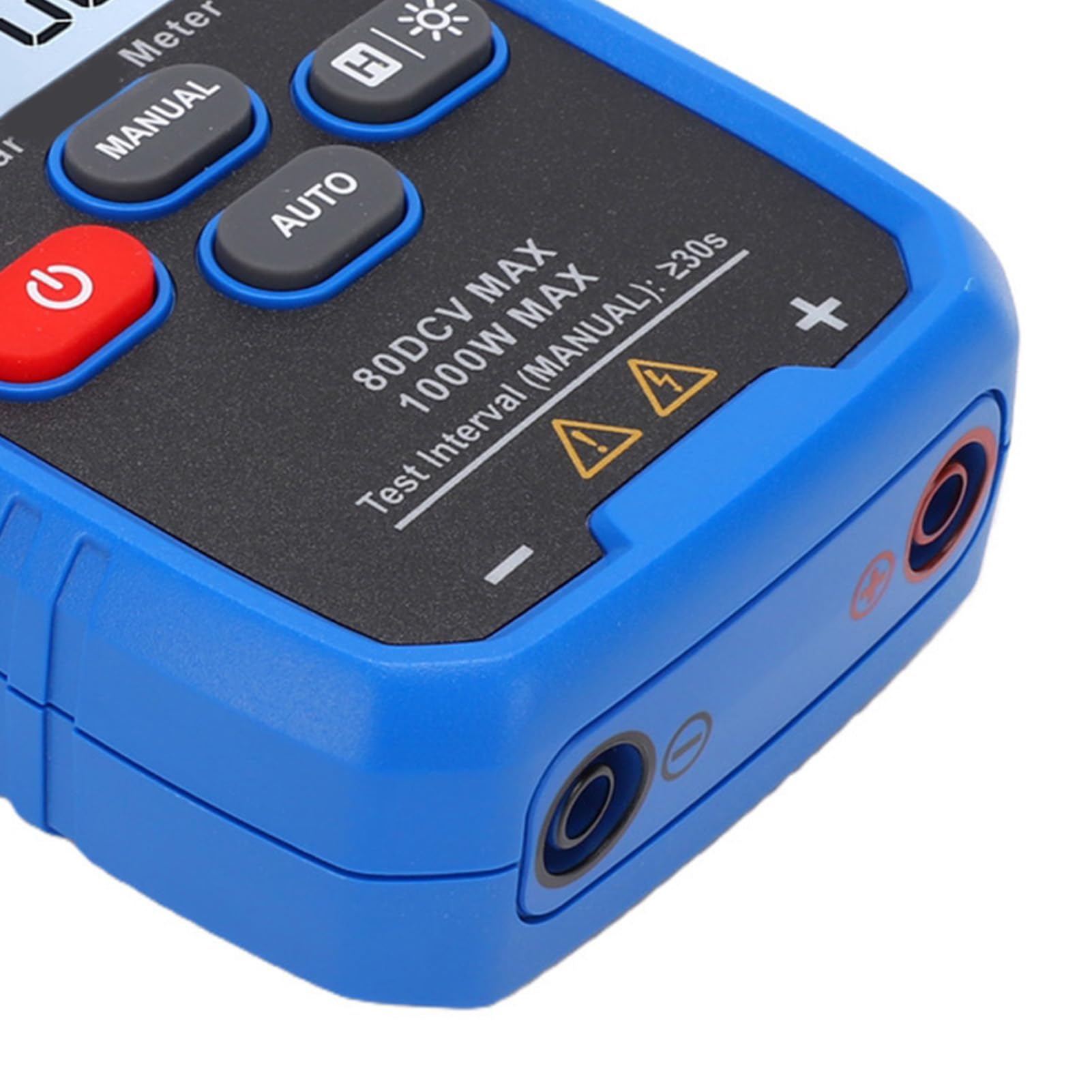 Eujgoov Tester per Pannelli Solari da 1000 W, Misuratore di Potenza Fotovoltaico Portatile con Display LCD MPPT da 3,2 Pollici per la Risoluzione dei Problemi dei Moduli Fotovoltaici