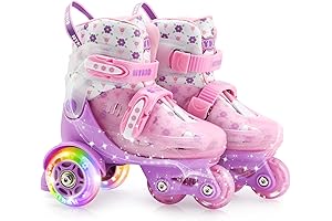 HYKID Toddler Roller Skates - Adaptable for Ages 2-4