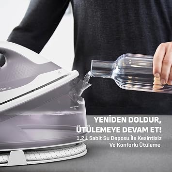 Tefal SV4111 Express Mini Wrinkle Remover 2200 Watt Steam Boiler Iron - 1830009011